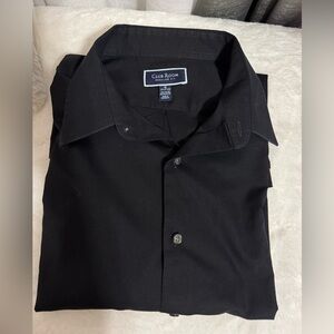 Club Room Men’s Black Long Sleeve Dress Shirt